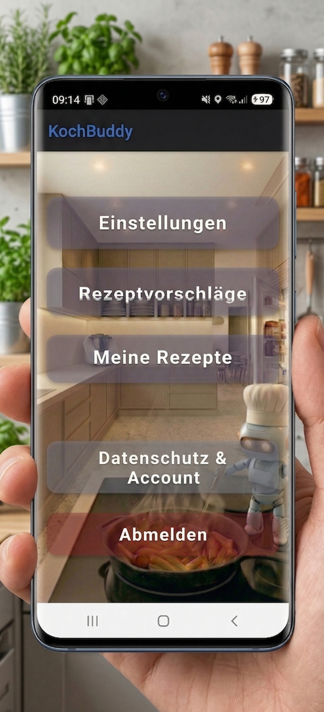 KochBuddy App Vorschau